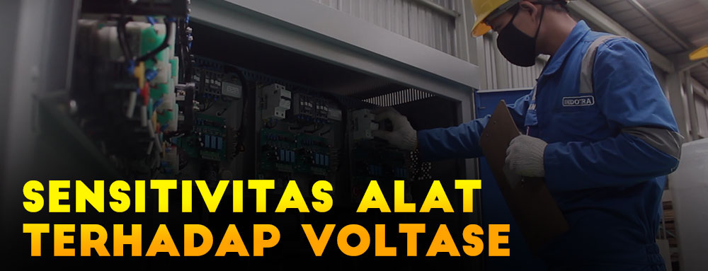 Sensitivitas Alat Terhadap Voltase